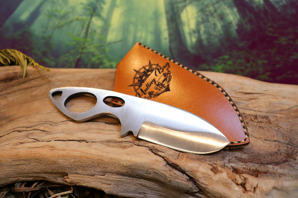 Little Orca, Fixed Blade EDC Knife, 1095 High Carbon Steel