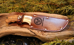 The Chinook, Handmade, Full Tang, Fixed Blade, Stainless Steel, Hunting Knife